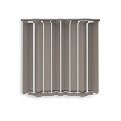 Накладки для плинтуса прямоугольного 80мм "Идеал Дюра" Платиново-серый (набор из 8 эл.) Накладки для плинтуса прямоугольного 80мм "Идеал Дюра" Платиново-серый (набор из 8 эл.)