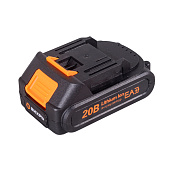  Пила сабельная аккумуляторная 20В, 1 АКБ 2Ач+ЗУ  в коробке АСП-20Li Вихрь 