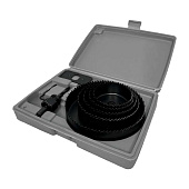  Набор коронок по дереву 19, 22, 29, 32, 38, 44, 51, 67 мм, 11 предметов Vertextools 