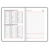  Ежедневник недатированный А5 BRAUBERG Profile, 136л, балакрон, коричневый, 123428 