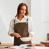  Фартук Этель Minimalist design 60х70 см,лён 45%, хлопок 55% 395 г/м2 10337576 