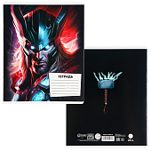 Тетрадь в линейку, 24 листа, обложка мелованный картон, Мстители, микс, 10205271 Тетрадь в линейку, 24 листа, обложка мелованный картон, Мстители, микс, 10205271