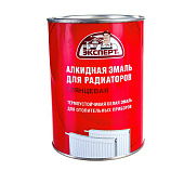 Эмаль алкид д/радиаторов белая Эксперт 0.9кг Эмаль алкид д/радиаторов белая Эксперт 0.9кг