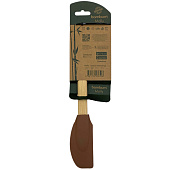 Лопатка силиконовая с ручкой из бамбука Molly 4,3х28х3 см B3659