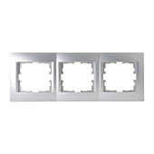 Рамка 3-м матовое серебро Карина Рамка 3-м матовое серебро Карина