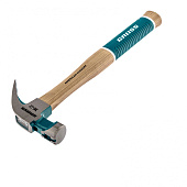 Молоток-гвоздодер 560г, обрезиненная рукоятка, угол 75, магнит AMERICAN HICKORY GROSS Молоток-гвоздодер 560г, обрезиненная рукоятка, угол 75, магнит AMERICAN HICKORY GROSS