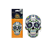 Ароматизатор подвесной картон AROMA CAR Dia de Muertos Gold Tatoo Ароматизатор подвесной картон AROMA CAR Dia de Muertos Gold Tatoo