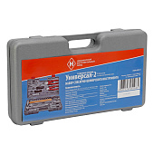 Набор слесарно-шоферского инструмента "Универсал-2", 29 предм., 1/2", НИЗ, в пластиковом боксе Набор слесарно-шоферского инструмента "Универсал-2", 29 предм., 1/2", НИЗ, в пластиковом боксе