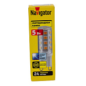 Лампа светодиодная 5Вт 220В G9 6500К Navigator 80253