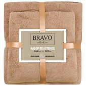  Комплект полотенец НВ Смарт м9811_05 35х75 + 70х140 беж 