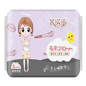 Гигиенические прокладки MINUOYI 8шт 290мм 4капли Гигиенические прокладки MINUOYI 8шт 290мм 4капли