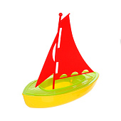 Набор для игры в песочнице "Парусник", 21х9х18 см, 3 предмета, 550-0913 Набор для игры в песочнице "Парусник", 21х9х18 см, 3 предмета, 550-0913