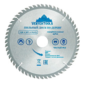  Диск пильный по дереву 230x22,23мм 56зуба Vertextools 