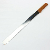  Нож для бисквита крупные зубцы, ручка дерево, рабочая поверхность 35 см 2675715 
