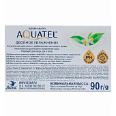  Aquatel мыло-крем твердое 90г зеленый чай матча 