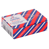 Скрепки 33 мм 100 шт, оцинкованные, треугольные, Attomex, 4135306 Скрепки 33 мм 100 шт, оцинкованные, треугольные, Attomex, 4135306