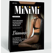  Колготки MINIMI Diamante 40 den, Daino, размер 4 