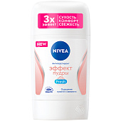  Дезодорант стик NIVEA женский Эффект Пудры Fresh 50мл 