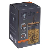  Банка стеклянная 1.0л для продуктов Leonord ALBERO DI MARMO  108284 