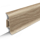 Плинтус Идеал Классик (под проводку) 55мм Дуб беленый 2.2м Плинтус Идеал Классик (под проводку) 55мм Дуб беленый 2.2м