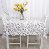 Скатерть (рогожка) d145 Радушная хозяйка Артишоки Скатерть (рогожка) d145 Радушная хозяйка Артишоки