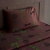 Комплект постельного белья Этель 1,5 сп Flamingos 100% хл, бязь 7599330 Комплект постельного белья Этель 1,5 сп Flamingos 100% хл, бязь 7599330