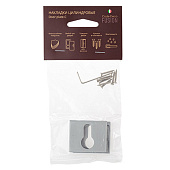 Накладки цилиндровые Code Deco Fusion DP-C-100-CRS, сатинированный хром Накладки цилиндровые Code Deco Fusion DP-C-100-CRS, сатинированный хром