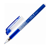  Ручка стираемая гелевая BRAUBERG "REWIND", СИНЯЯ, игольчатый узел 0,5мм, линия 0,35мм, 144095 