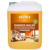Масло льняное  HUSKY  10л