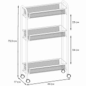 Этажерка Ладья 1К, графит Этажерка Ладья 1К, графит