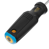 Отвертка SL5x75мм, CrV, трехкомпонентная рукоятка, Denzel Отвертка SL5x75мм, CrV, трехкомпонентная рукоятка, Denzel