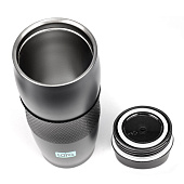  Термокружка 380 мл LARA LR04-24 Black 