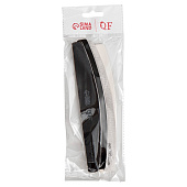 Пилка-наждак полуовал набор 4 шт 18 см чёрн/сер/бел пакет QF 6485163