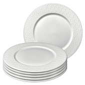 Тарелка обеденная Esprado Palmera 27,1 см фарфор PAL027WE301 Тарелка обеденная Esprado Palmera 27,1 см фарфор PAL027WE301