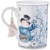 Кружка lefard "christmas" 320 мл снеговик 417-119 Кружка lefard "christmas" 320 мл снеговик 417-119