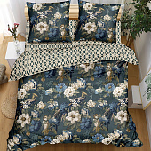 Комплект постельного белья Amore Mio BZ QR Eden, семейный, эко коттон Комплект постельного белья Amore Mio BZ QR Eden, семейный, эко коттон