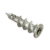 Дюбель для гипсокартона driva металл,4шт Дюбель для гипсокартона driva металл,4шт