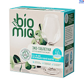 Таблетки для посудомоечных машин BioMio BIO-TABS All-in-One С маслом эвкалипта 16г 50шт