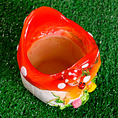 Кашпо "Гриб" 14х13х13см, 1,3л 9572975 Кашпо "Гриб" 14х13х13см, 1,3л 9572975