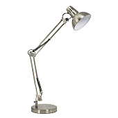 Светильник настольный 60Вт Е27 МТ2007 основание+струбцина никель /Ultra Light Светильник настольный 60Вт Е27 МТ2007 основание+струбцина никель /Ultra Light
