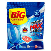 Таблетки для посудомоечных машин BIG City Ultra all in 1, 30шт Арт. 14410227 Таблетки для посудомоечных машин BIG City Ultra all in 1, 30шт Арт. 14410227