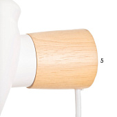 Бра модерн Норди 40Вт Е14 белый /BayerLux Бра модерн Норди 40Вт Е14 белый /BayerLux