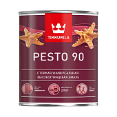  Эмаль высокоглянцевая Tikkurila PESTO 90 База C 0,9л 