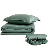  Наволочка SL Home Tencel 50х70+3 см , цв. оливковый 10285284 