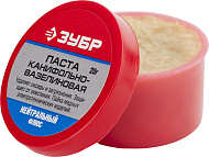 Паста паяльная канифольно-вазелиновая 20гр/ЗУБР Паста паяльная канифольно-вазелиновая 20гр/ЗУБР
