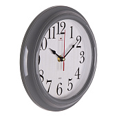  Часы Рубин Классика, d 21 см, серый, 2121-012 (10) 