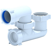 Сифон для ванны регулируемый 1 1/2"х40 E200 АНИ