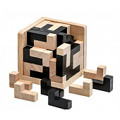 Головоломка Русский кубик, деревянный, CS098 Головоломка Русский кубик, деревянный, CS098