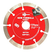  Диск алмазный 125х22,2мм, сегментный, сухое резание, TRIO-DIAMOND 