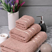 Полотенце 30x50 махровое SPA (TR) коричневый Полотенце 30x50 махровое SPA (TR) коричневый